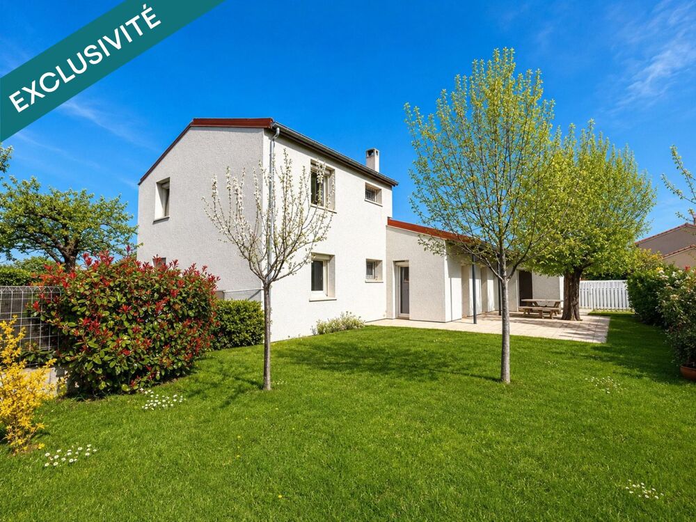 Maison 125 m² habitables  4 chambres  Terrain arboré de 1 000 m²