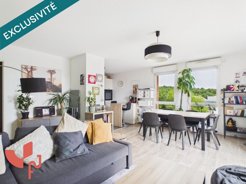 Vente Appartement T3 lumineux avec balcon et parking en sous-sol Wambrechies