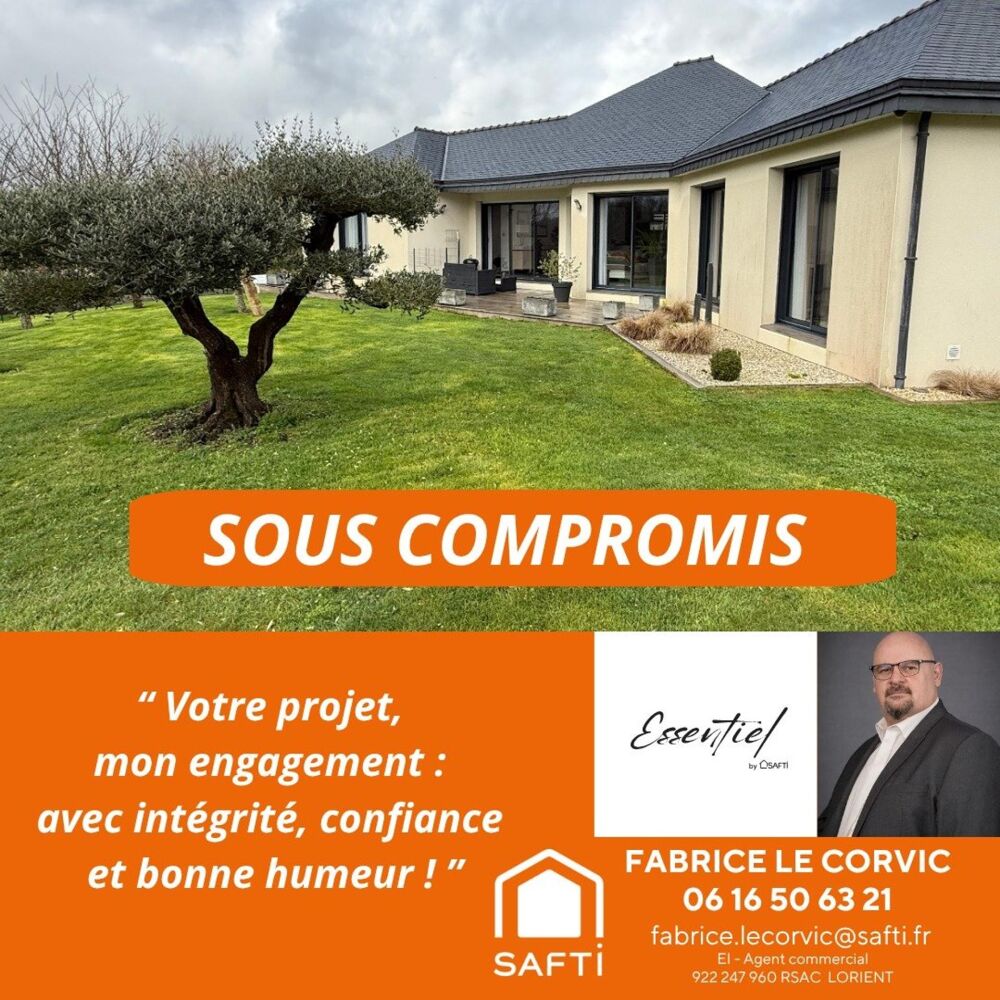 Vente Maison A MELRAND, MAISON DE PLAIN PIED DE 130 M2 SUR TERRAIN DE 1067 M2 Melrand