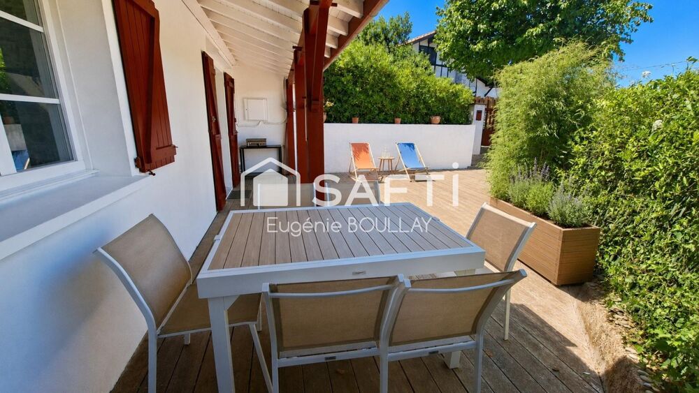Guéthary  T4 esprit maison, terrasse 40 m²