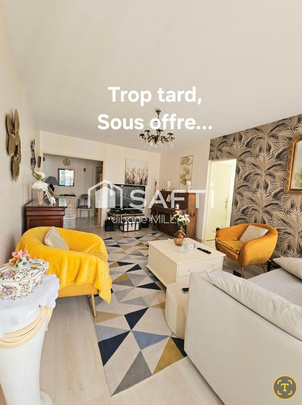 Vente Appartement T3 + loggia qui coche toutes les cases… (et même plus !) Toulouse
