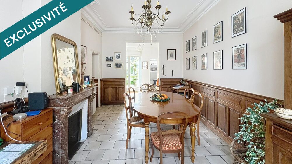 Secteur Bannier Nord : Caractère et volume pour cette maison bourgeoise 1900 avec jardin et bon DPE