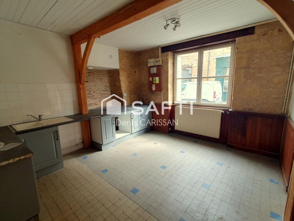 Vente Maison Maison de bourg en pierre, 5 pièces. Cadouin