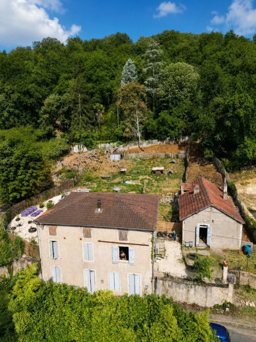 Vente Maison Maison 6 pièces – 158 m² – Terrain 1 780 m² – Seconde maison de 80 m² à rénover Fumel