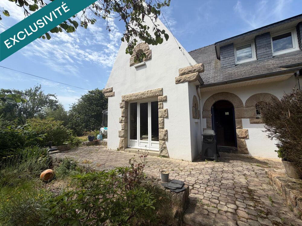 Maison de charme 106 m²  Terrain d'exception 2 092 m²  Aux portes de Lannion et Louannec