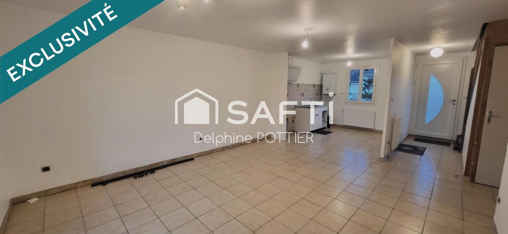Vente Maison Maison 90m², 5p, 4 chambres, vivable de plain-pied, sous-sol total Crepy-en-valois