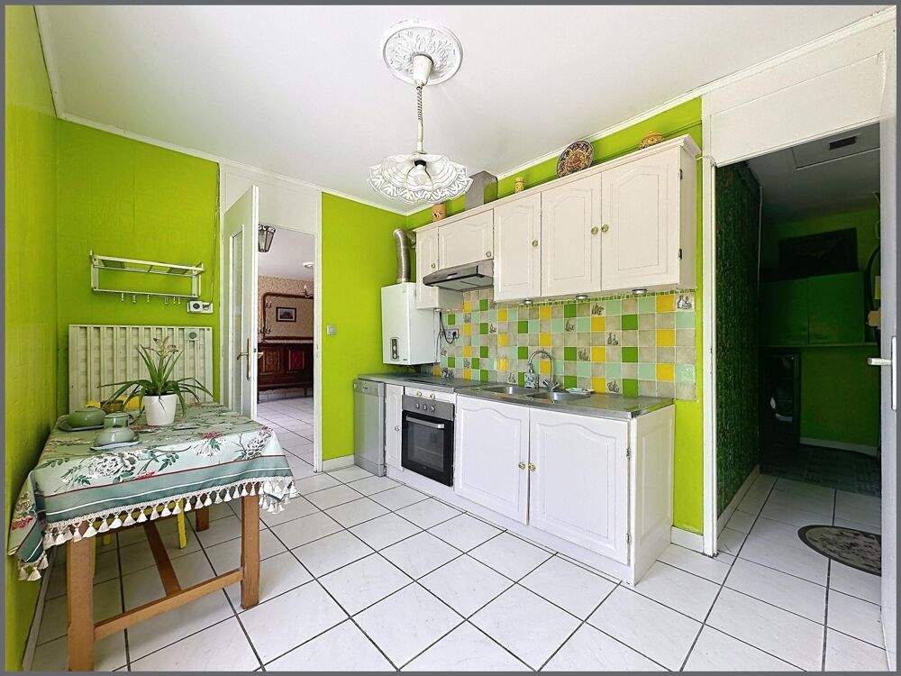 Maison de plain-pied avec 3 chambres et un jardin