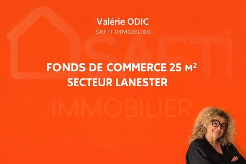 FONDS DE COMMERCE - LANESTER- 25 M&sup2; 25000 56600 Lanester