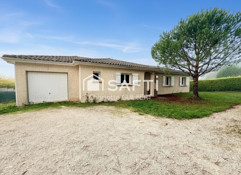 Vente Maison Maison de plain-pied 4 chambres et jardin Agen