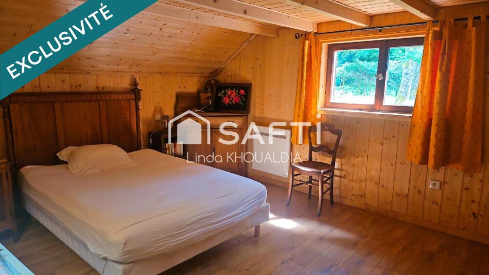Vente Maison PLAINE – Chalet 78m² - 3 chambres sur un terrain de plus de 36 ares dont une partie constructible Plaine