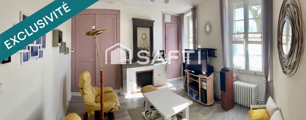 Maison de 92 m² sur deux niveaux, climatisée, sans travaux.