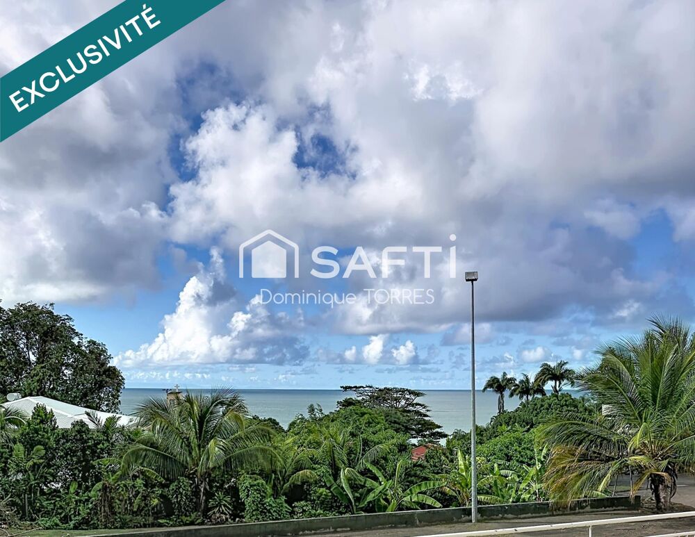 Vente Appartement TRINITE : Studio meublé vue mer avec jacuzzi, en rez-de-jardin La trinite