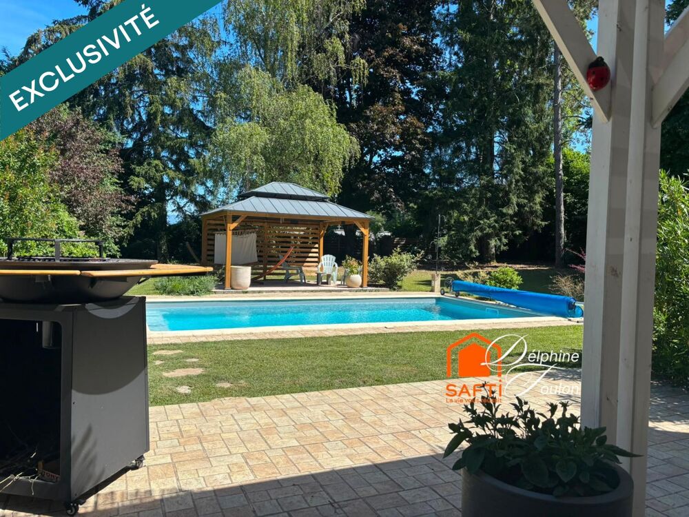 Maison dhabitation avec dépendances et piscine