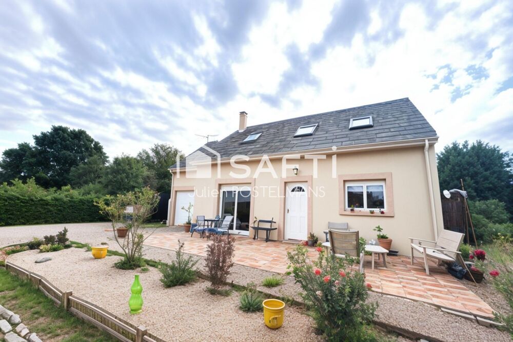 MAISON DE 84 M2 + GARAGE SUR TERRAIN DE 1500M2
