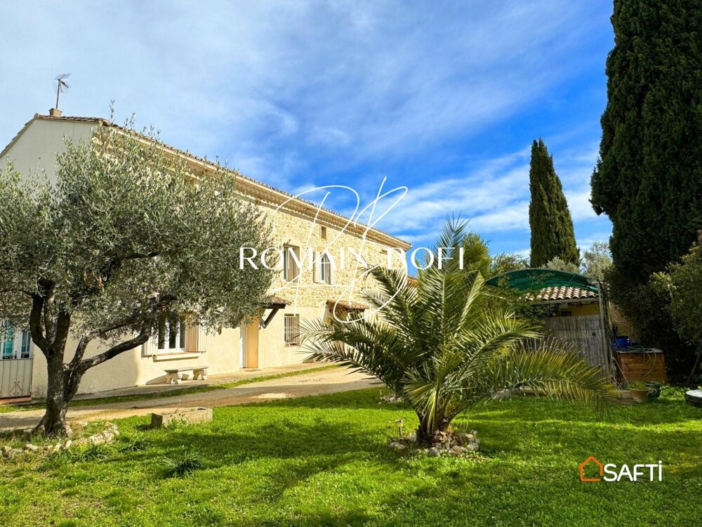 Vente Maison Mas 11 pièces 250m2 proche d'Uzès Garrigues-sainte-eulalie