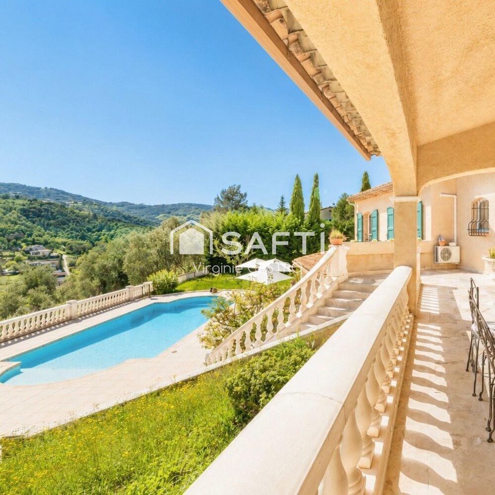 ELEGANCE PROVENCALE - VILLA de 203m2 avec PISCINE, GARAGE & VUE PANORAMIQUE