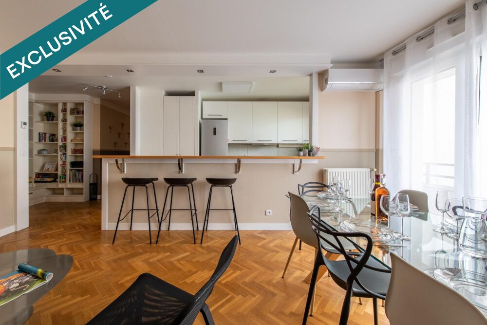 Vente Appartement Appartement 5P rénové avec balcon cave et parking Le kremlin-bicetre