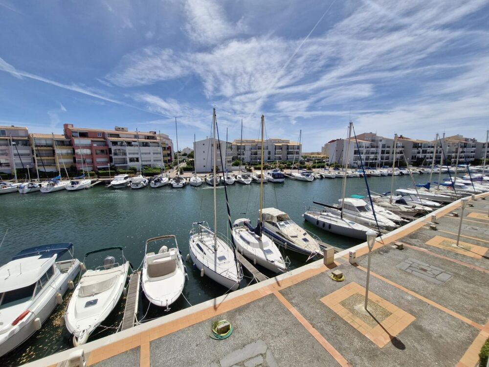 Vente Appartement CAP D'AGDE - Ile des Pêcheurs, Vue chenal Cap d'agde