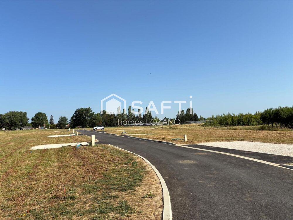 Vente Terrain Terrain plat de 545 m2 pret a construire Estillac