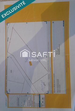  Terrain � vendre 4454 m� Le theil-en-auge