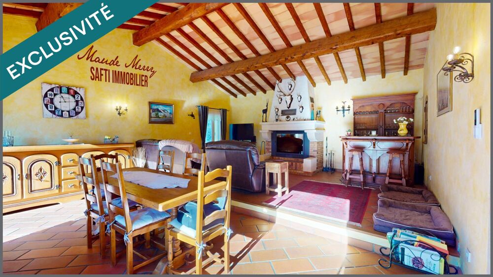 Vente Maison Propriété au charme Provençal - villa individuelle de 160 m2 habitable - 4 chambres dont une suite parentale de plain-pied - dép Gareoult