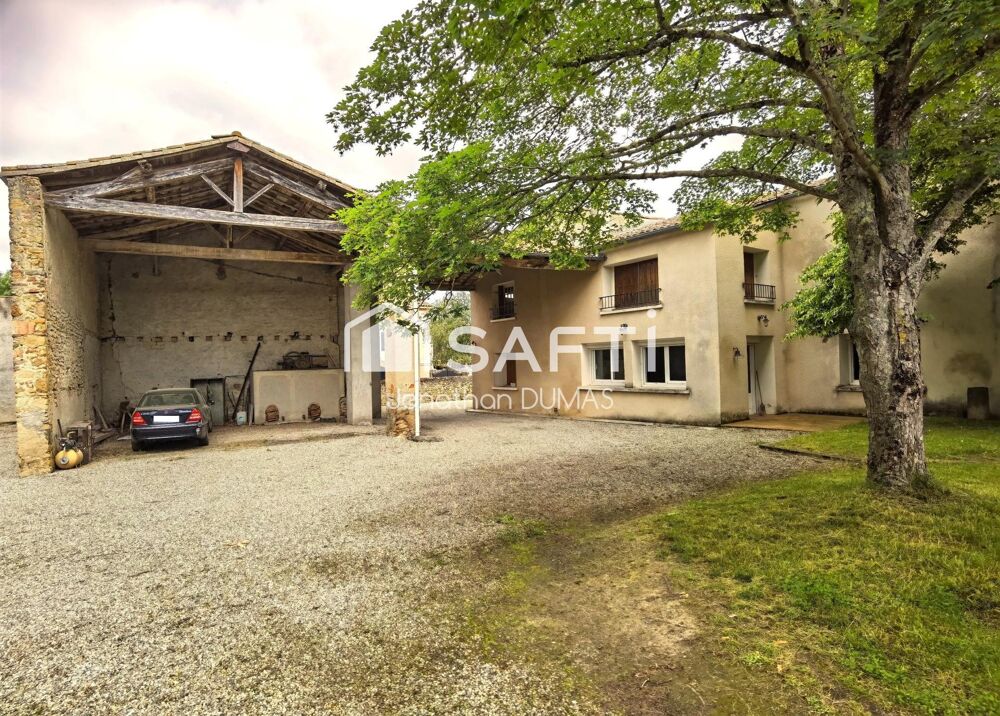 Corps de ferme, 2 maisons sur terrain de 3500m²