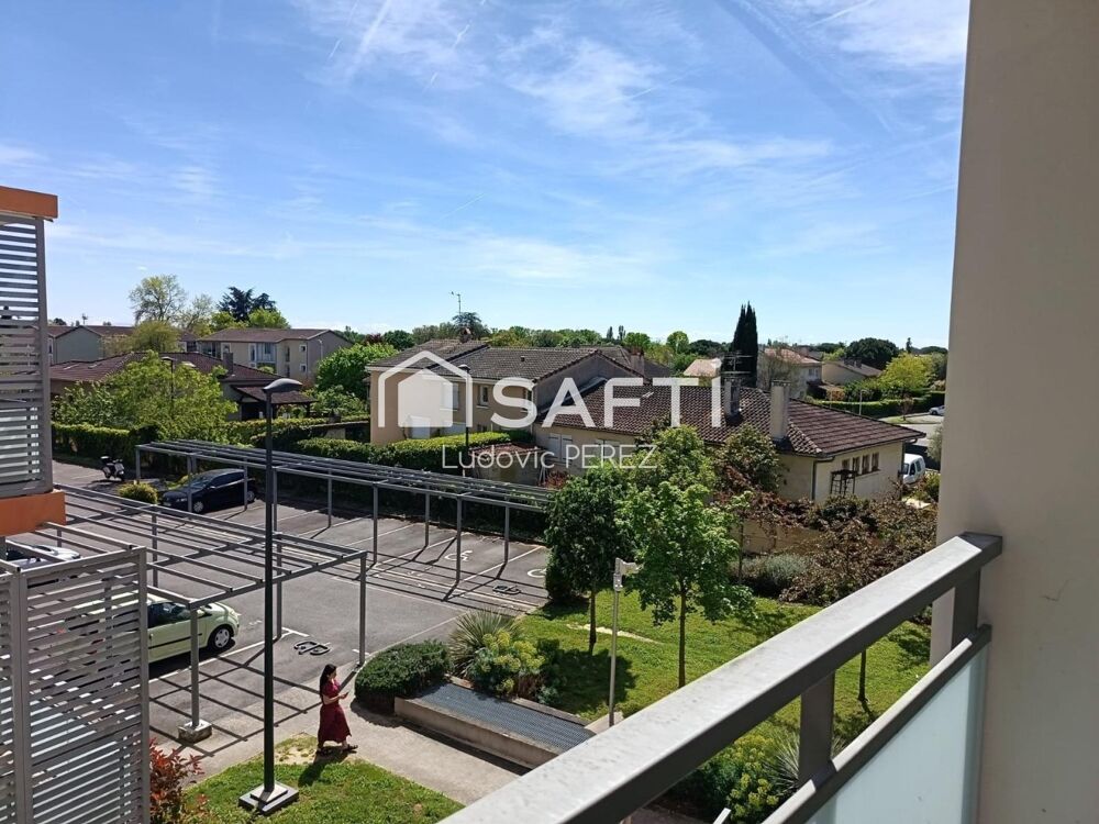 TOURNEFEUILLE (31170)  T3 58 m²  Balcon plein sud  2 parkings sécurisés