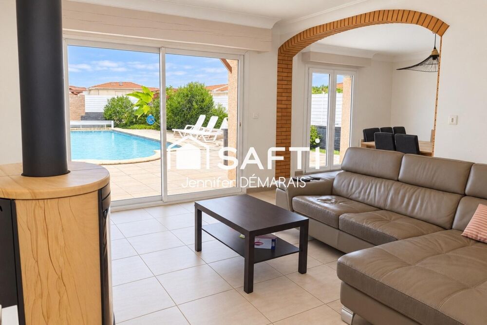 SAINT-JORY - MAISON FAMILIALE AVEC PISCINE