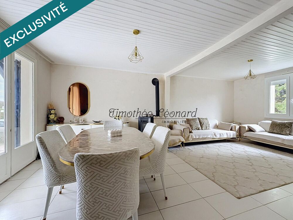 Maison 140 m²  8 pièces, sous-sol aménagé