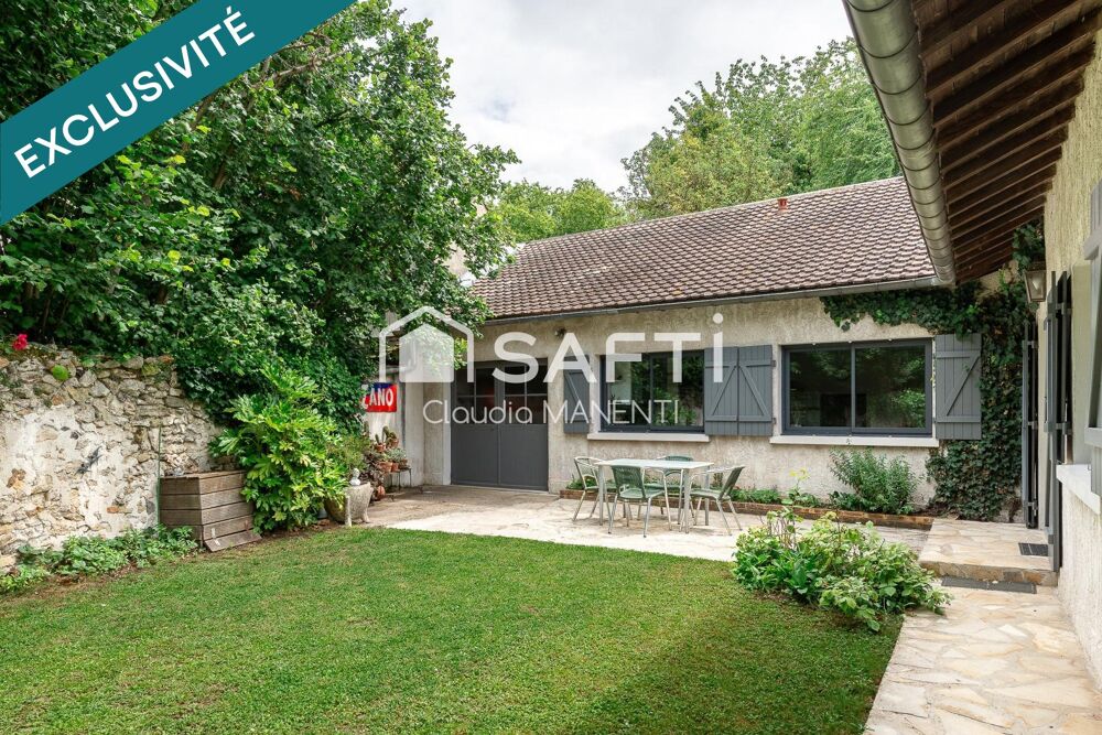 Coup de coeur à Jablines : 174 m², salon cathédrale, appartement indépendant et jardin clos