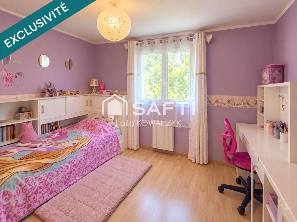 Vente Maison À VENDRE – VILLEFONTAINE – Maison familiale 110 m² – 4 chambres – Sous-sol 50 m² – Garage – Jardin Villefontaine