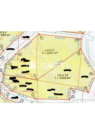  Terrain  vendre 3208 m