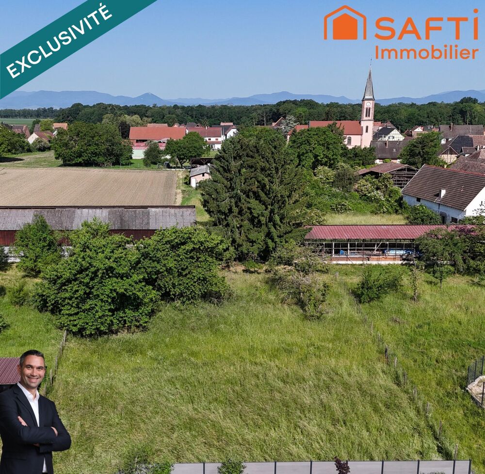 Vente Terrain Superbe terrain constructible de 10,93 ares, libre de constructeur et hors lotissement ! Richtolsheim