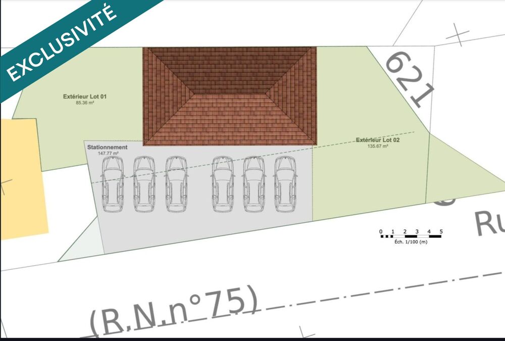 Vente Terrain Terrain constructible 466m² Montalieu-vercieu