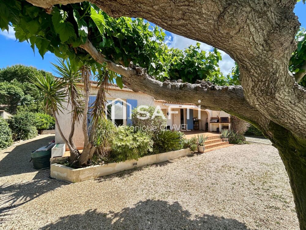 Villa provençale de 131m2 posée sur un terrain paysagé de 1138m2