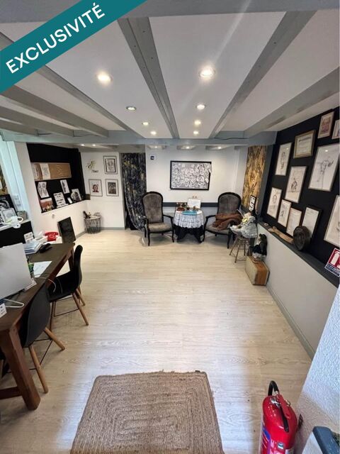   Local commercial 56m² avec vitrine, climatisé 