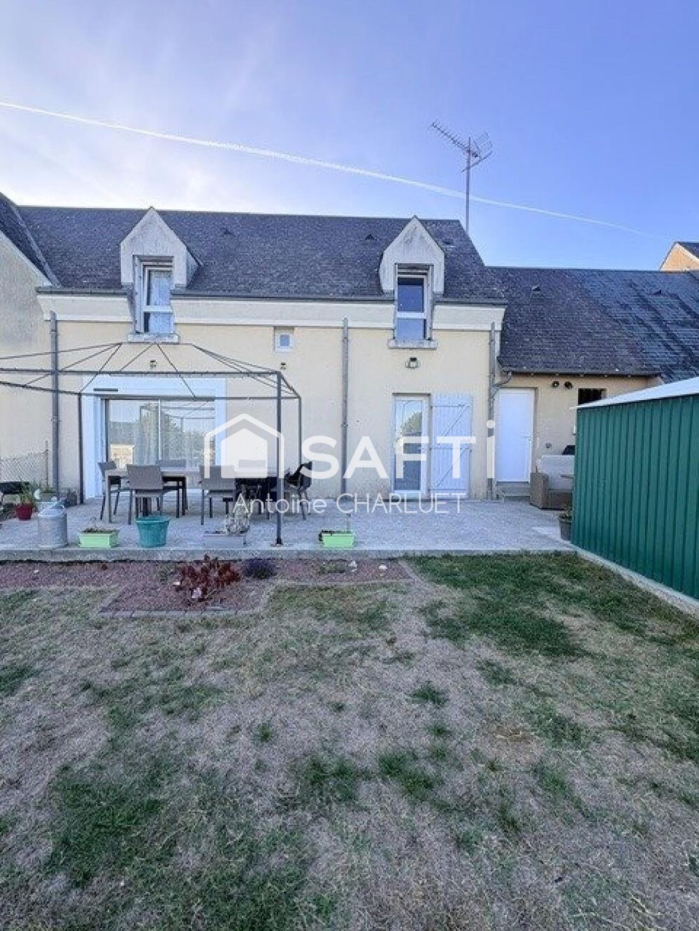 Maison de 84m² - 3 chambres - terrain de 349m² - aucun travaux à prévoir