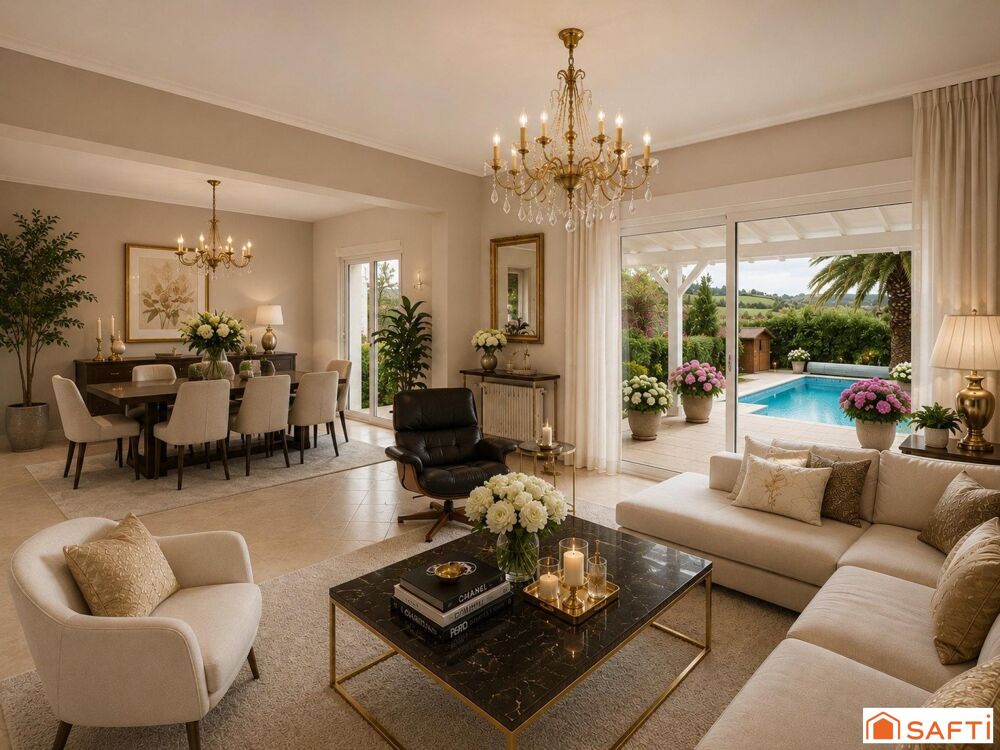 Vente Maison Villa d'exception – Vue Pyrénées, piscine & confort luxe Saint-palais