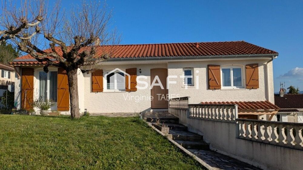 Maison sur terrain de 800m² avec sous-sol complet