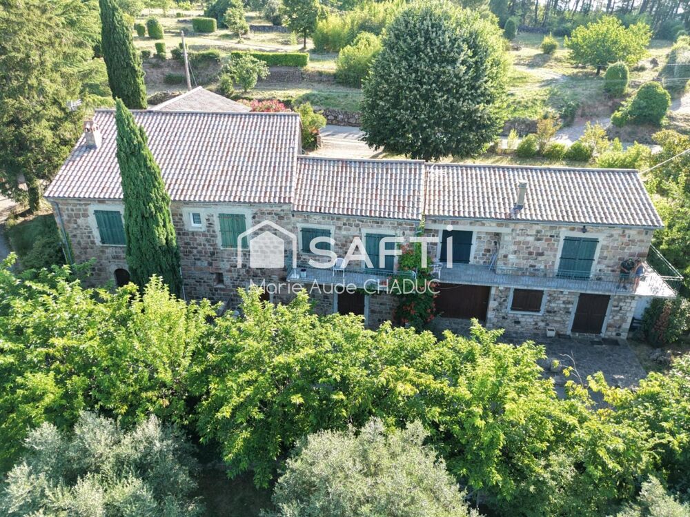 Vente Maison Ensemble immobilier de 4 gîtes et d'une maison Planzolles