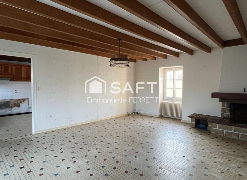 Vente Maison Ancienne ferme en pierre – 130 m² habitables + dépendances – 12 km des plages Saint-benoist-sur-mer