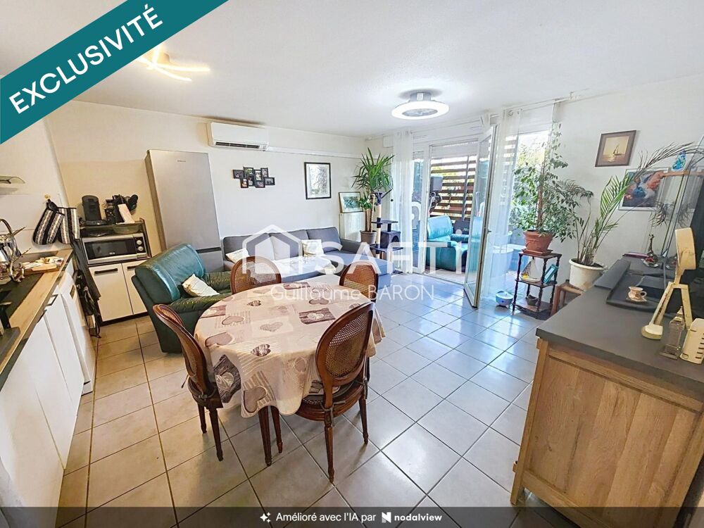 Vente Appartement T3 de 61 m² en rez-de-jardin – proche Aucamville Toulouse