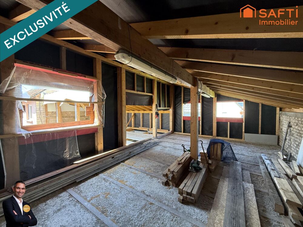 Vente Maison Maison de 4 pièces à rénover avec une dépendance, un garage et un grand jardin ! Wittisheim