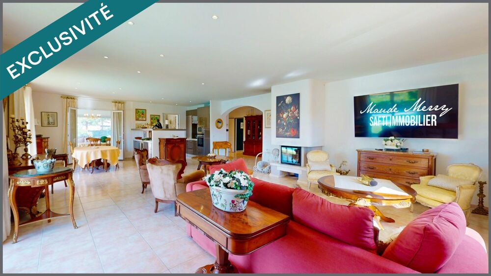 Coup de coeur - villa de plain-pied 172 m2 + véranda 34 m2 - dépendance de 14 m2 - 5 chambres dont 3 avec leur salle d'eau priva