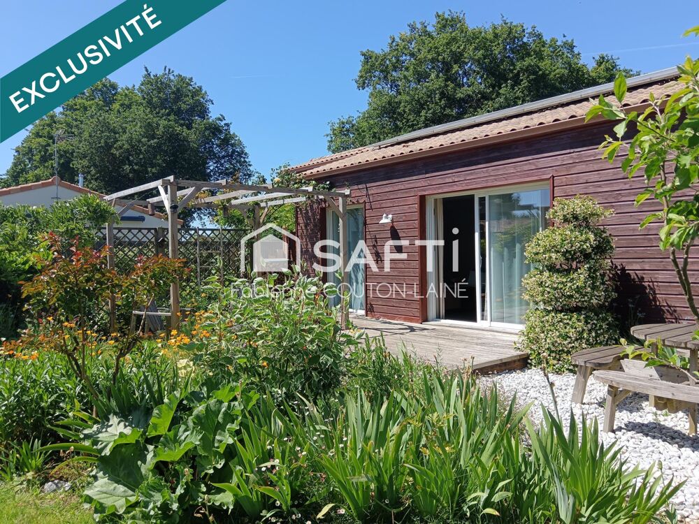 A Aizenay, maison en bois 96 m², 4 chambres