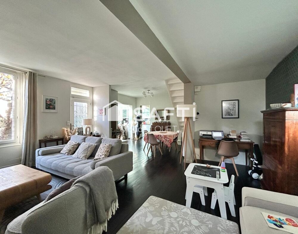 COLOMBES - MAISON 130 M² - 3 CHAMBRES - JARDIN