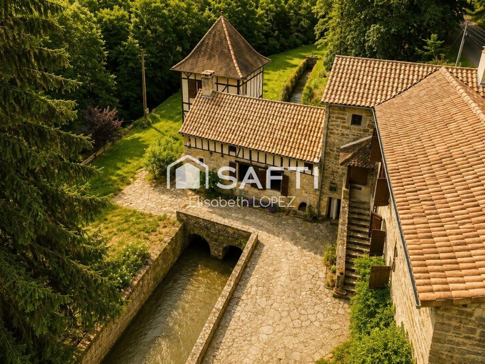 Caylus, Ancien Moulin du XVIII? siècle, un lieu de vie hors du temps