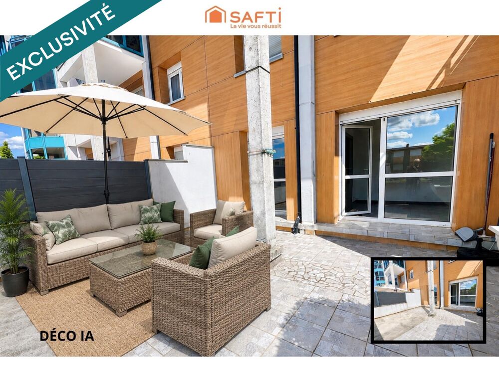 Appartement 3 chambres avec terrasse