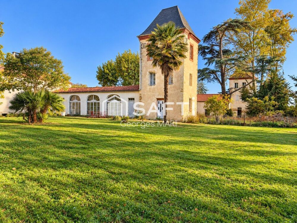 Vente Maison NOGARO CENTRE – PROPRIÉTÉ HISTORIQUE DE 347 M², PARC DE 8 911 M² ET POTENTIEL EXCEPTIONNEL ! Nogaro