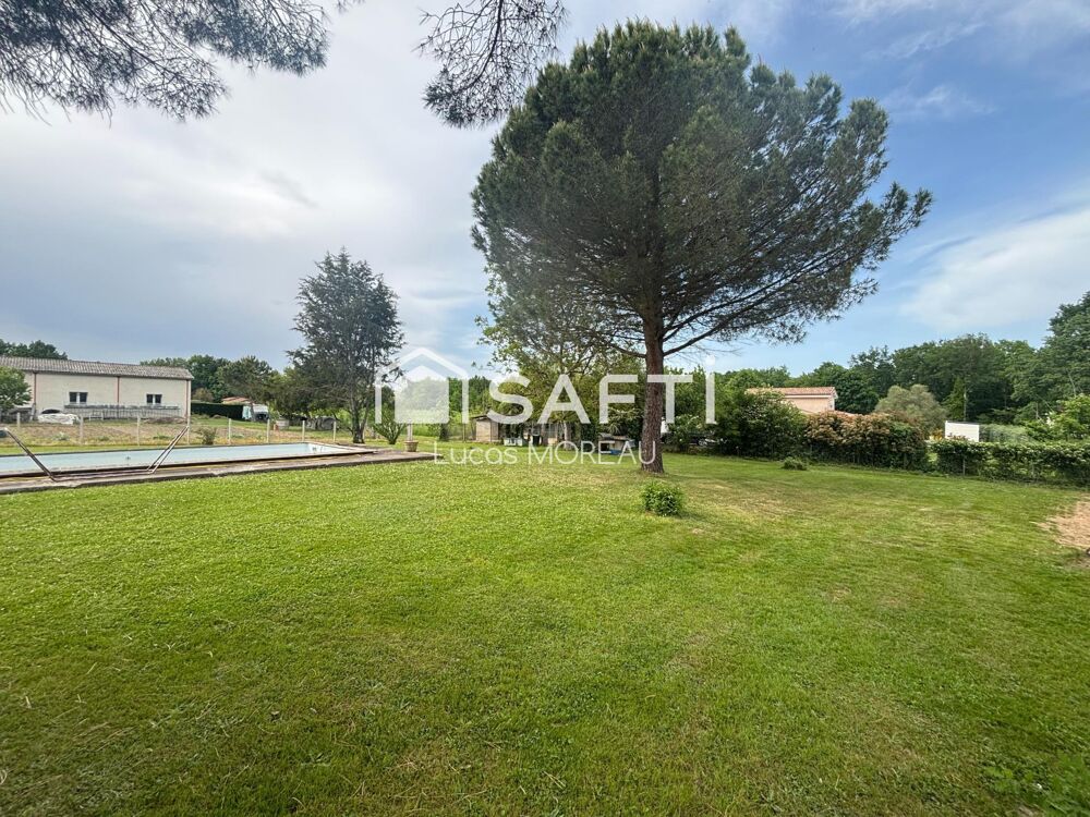 Vente Terrain Terrain constructible 1 387 m² avec piscine Saint-nauphary